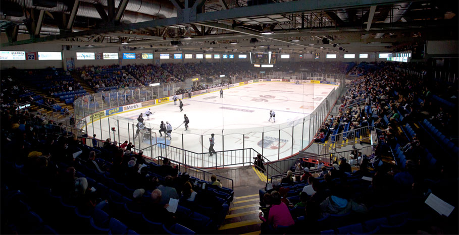 Dallas Stars playing at Civic Centre 5